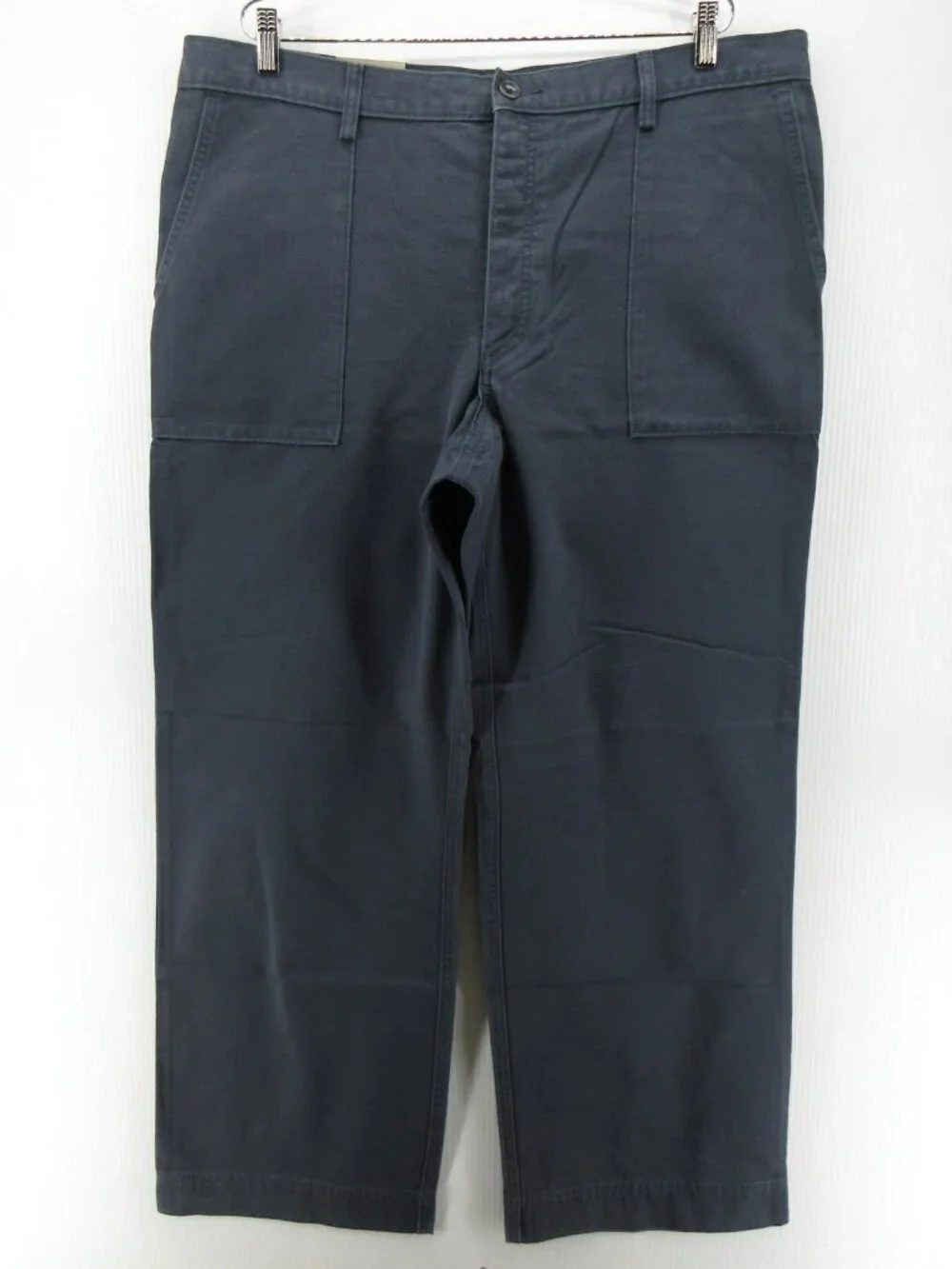 VGT Banana Republic Pants 40X32 Navy Field Baggy Utility Button Fly NEW